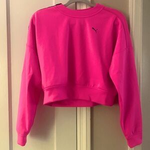 Hot Pink Puma Sweatshirt